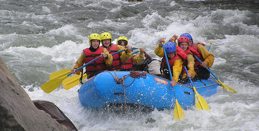 White Water Rafting in Urubamba River Cusco Peru