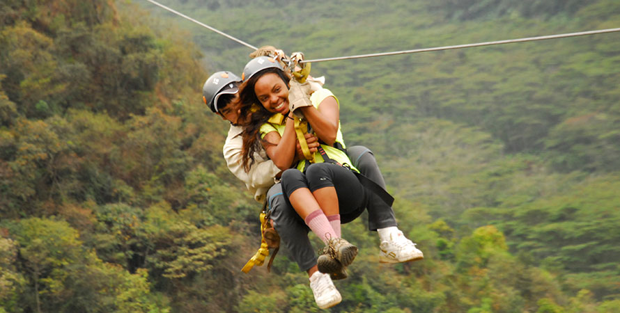 Zipline or Canopy in Cusco Peru