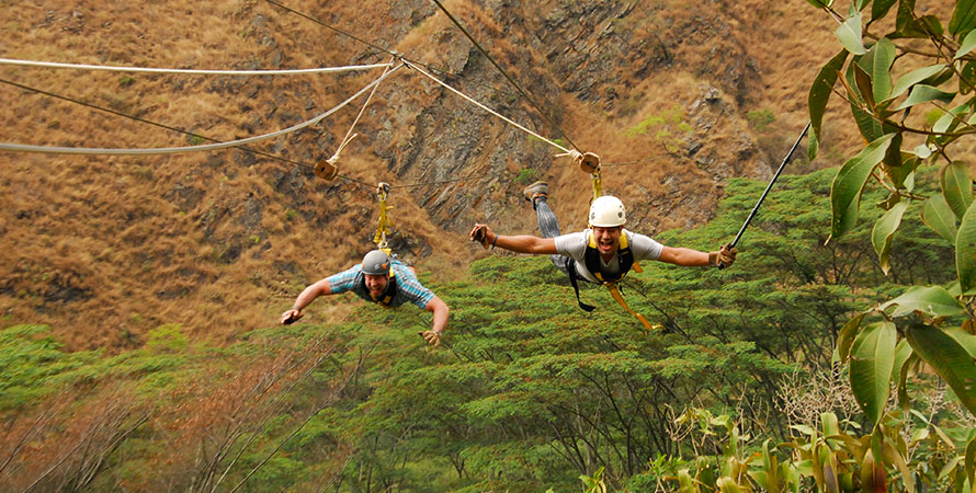 Zipline or Canopy in Cusco Peru